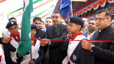 Photo of सूचना निदेशक विशाल सिंह ने सूचना भवन परिसर में फहराया राष्ट्रीय ध्वज